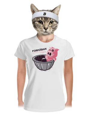 Formában női sportpóló White