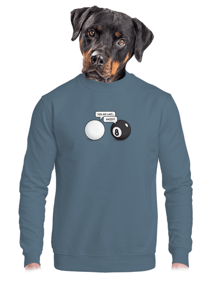 Golyók unisex crewneck Nordic Blue