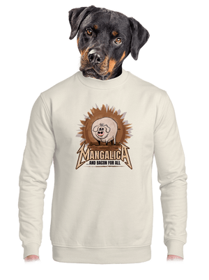Mangalica unisex crewneck Off White