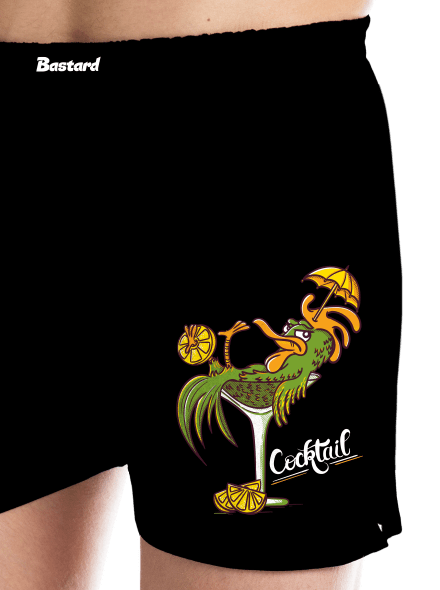 Cocktail férfi alsó nadrág Black