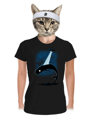 Big fish női sportpóló Black