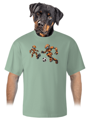 unisex túlméretezett póló
