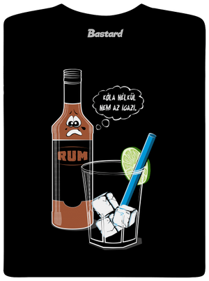  férfi hosszú ujjú póló Black