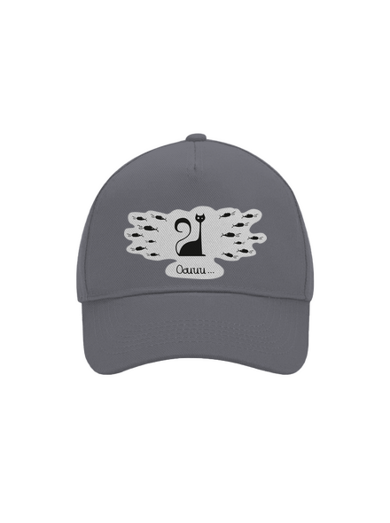 Oouuu baseballsapka Graphite grey