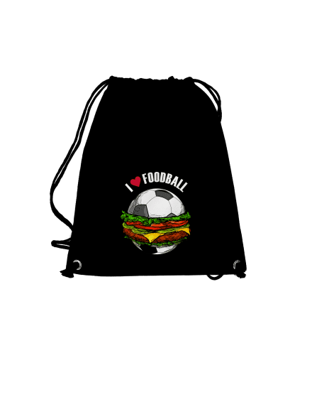 Foodball hátizsák Black