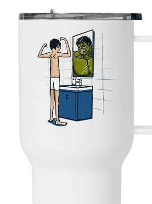 Hulk termosz bögre White