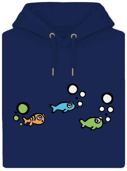Baleset unisex prémium pulóver Navy