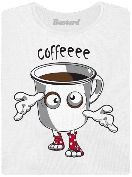 Zombie coffee női póló White