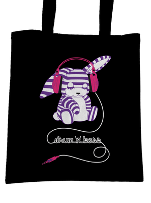 Drum and bass táska Black