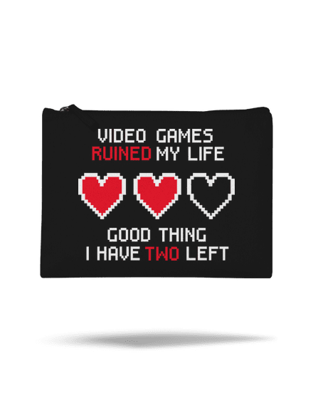 Video games kis táska Black