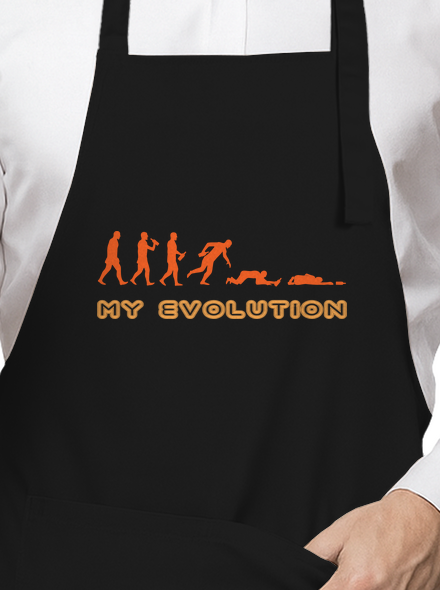 My Evolution kötény Black