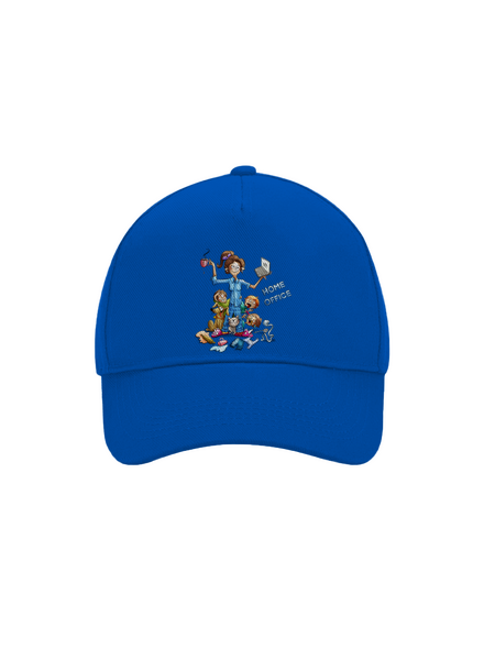 Anyukák home office baseballsapka Bright Royal