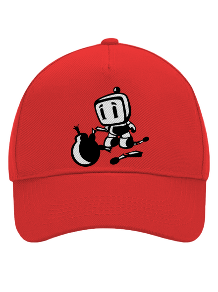 Bomberman baseballsapka Classic Red