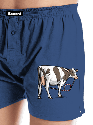 Cow drink férfi alsó nadrág Blue