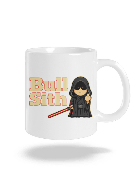 Bull sith hagyományos bögre White