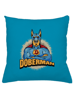 Doberman párna Blue Turquoise