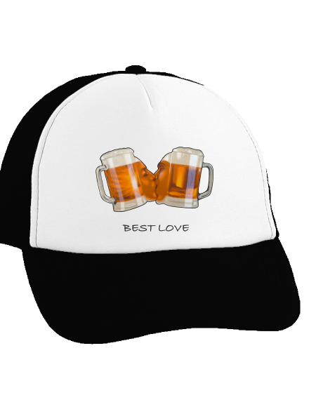 Best love teherautós sapka Black cap