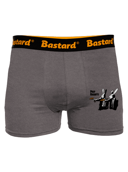Pulp Rabbits boxeralsó Gray Melange