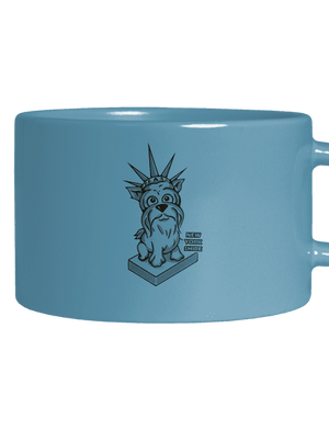 New Yorkshire macaron bögre Blue Macaron