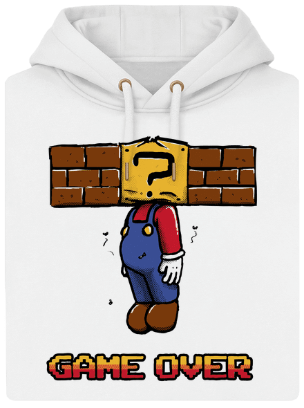 Game over unisex prémium pulóver Snowwhite