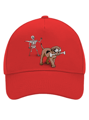 Csontváz baseballsapka Classic Red