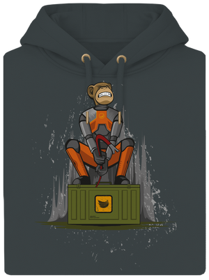 Ape-Life unisex prémium pulóver Charcoal