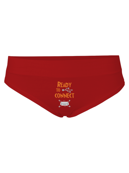 USB csatlakozás női bugyik Red Mal