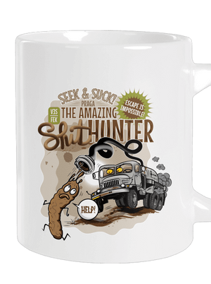 Shithunter nagy bögre White