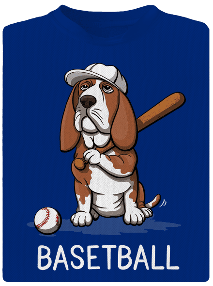 Basetball férfi sportpóló Royal Blue Mal