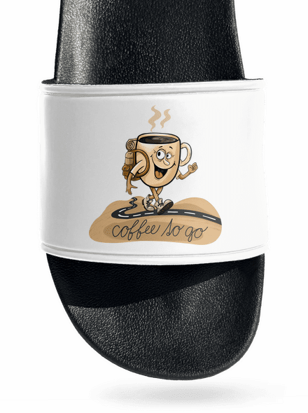 Coffee to go papucs White