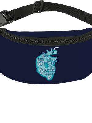 Érte dobog a szív övtáska French Navy