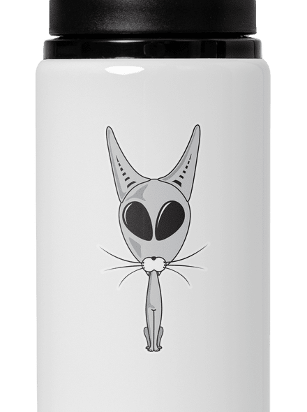 UFO cat kulacs White