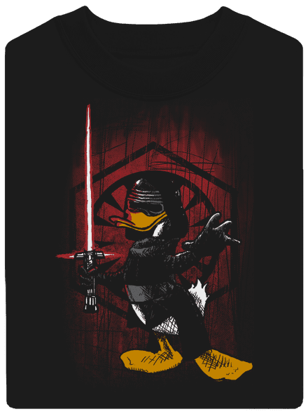 Kylo Duck unisex crewneck Black