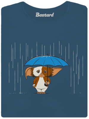 Gremlins prémium női póló Petrol Blue