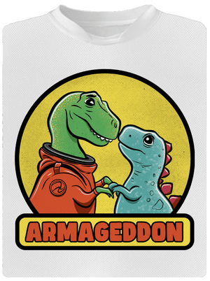 Armageddon gyerek sport póló White