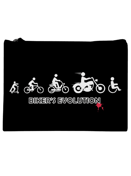 Bikers evolution kis táska Black