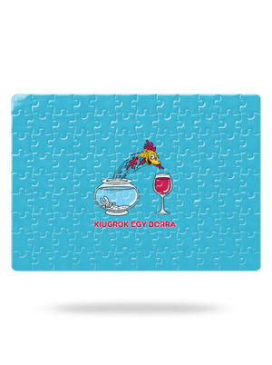 Kiugrok egy borra kirakós White