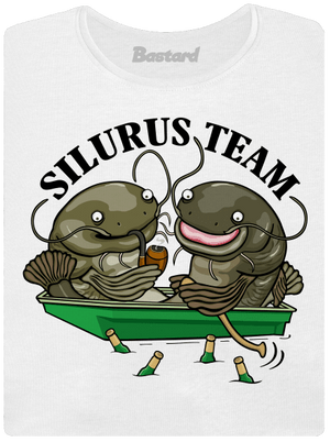 Silurus team prémium női póló White
