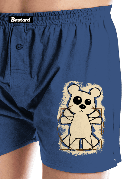 Da Vinci Teddy férfi alsó nadrág Blue