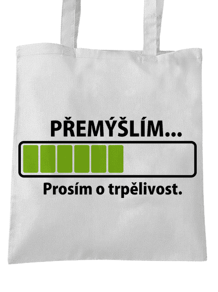Gondolkodom táska White