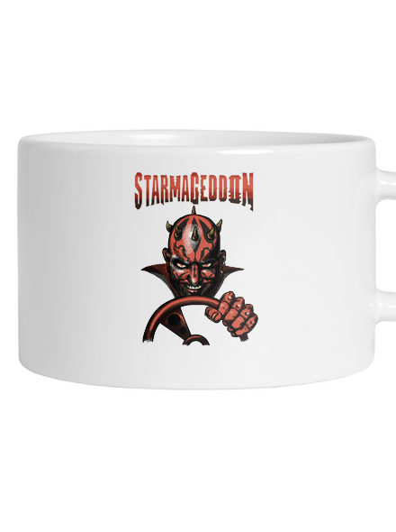 Starmageddon macaron bögre White