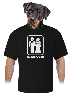 unisex túlméretezett póló