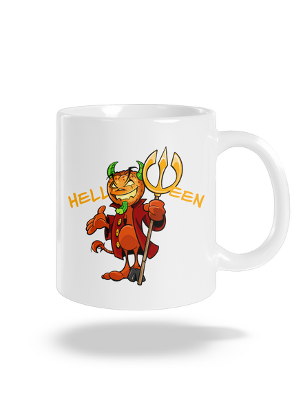 Helloween hagyományos bögre White