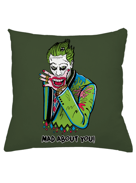 Joker és Harley párna Olive Green
