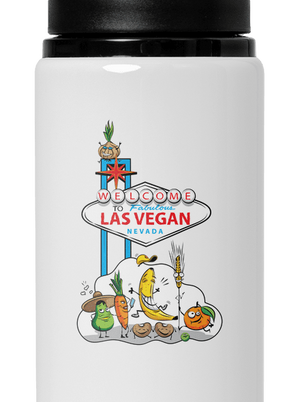 Las Vegan kulacs White