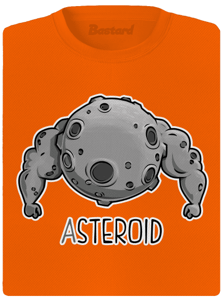 Asteroid női sportpóló Neon Orange