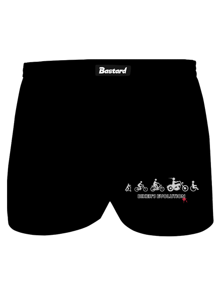 Bikers evolution férfi alsó nadrág Black