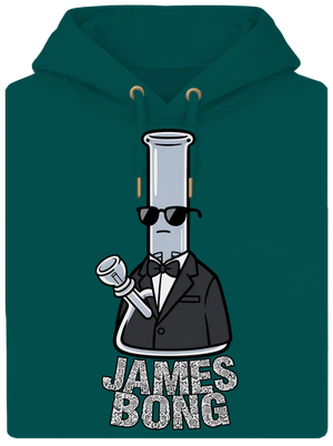 James Bong unisex prémium pulóver Emerald Green