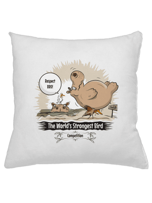 Strongest bird párna White