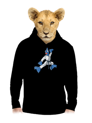  gyerek kenguruzsebes pulóver Black